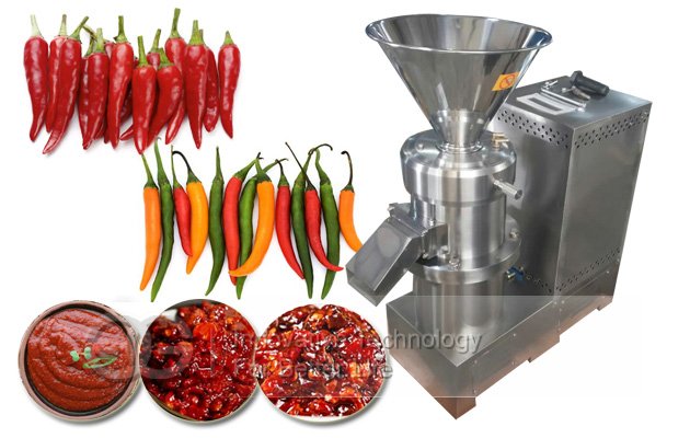 Chili Sauce Grinding Machine|Hot Pepper Paste Sauce Machine
