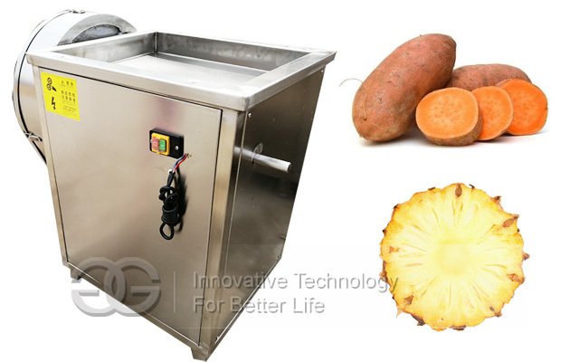 Sweet Potatoes Slice Cutting Machine|Cassava Chips Cutting Machine