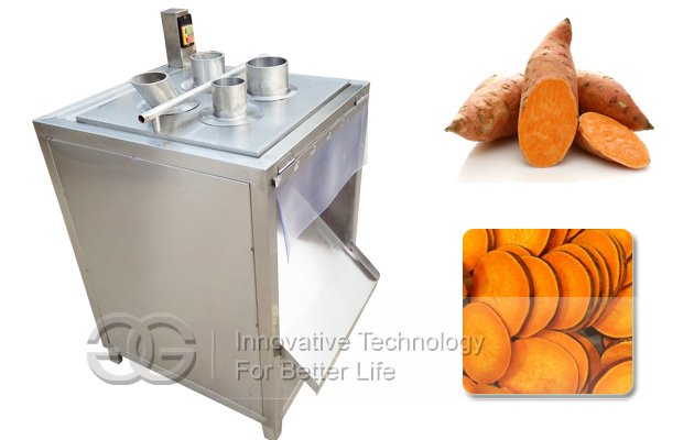 Sweet Potato Slice Cutting Machine