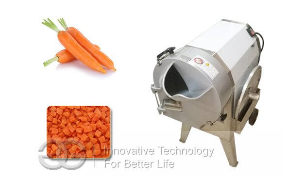 Carrot Cube Cutting Machine|Carrot Dicing Machine From GELGOOG Company