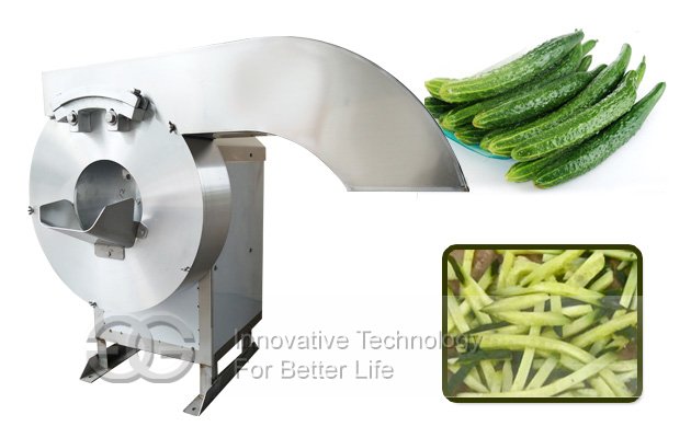 Cucumber Strip Cutting Machine