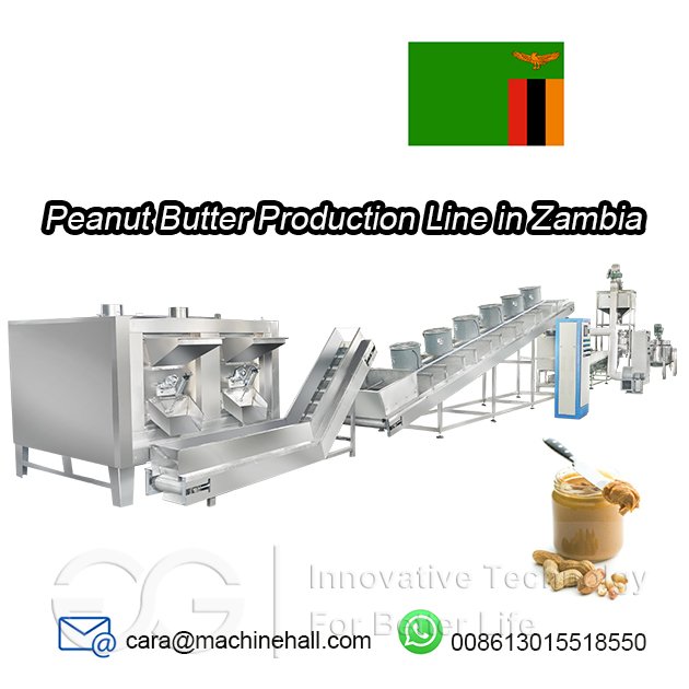 Peanut Butter Production Line Sold to Zambia