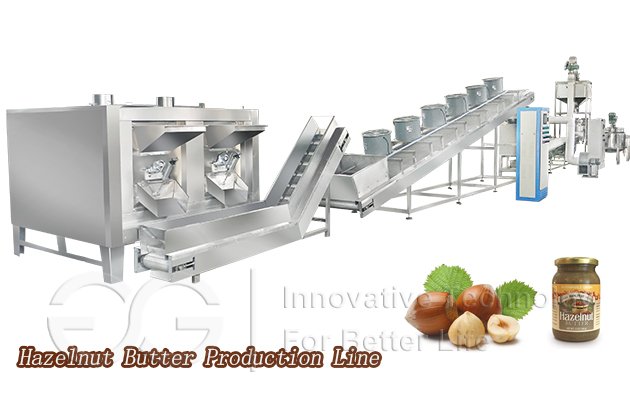 Hazelnut Butter Grinding Production Line From A to Z Romania Price