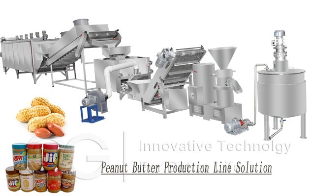 Fully-automatic Peanut Butter Production Line